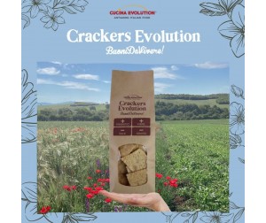 CRACKERS EVOLUTION CON ROSMARINO DA 200 g 2