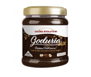 GODURIA LUX – NOCCIOLE DEL PIEMONTE IGP E CACAO MAGRO, DA 250 G  - 1